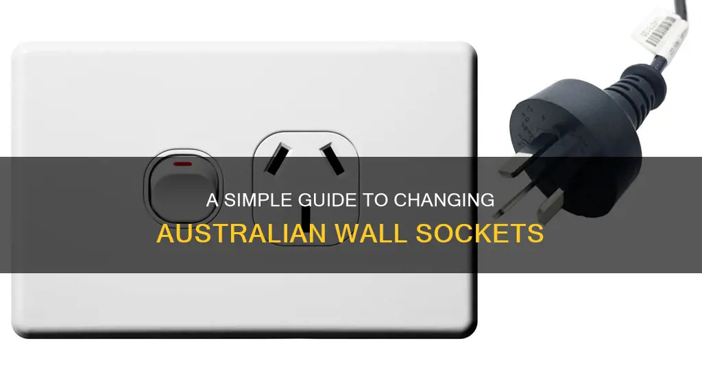 how to change wall socket australia