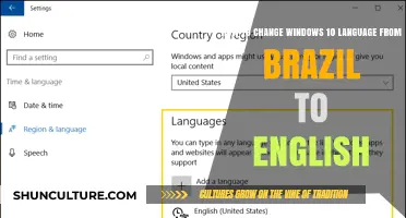 Switch Windows 10 Language: Brazil to English in Simple Steps