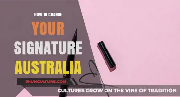 A New Signature: Legally Changing Your Name in Australia