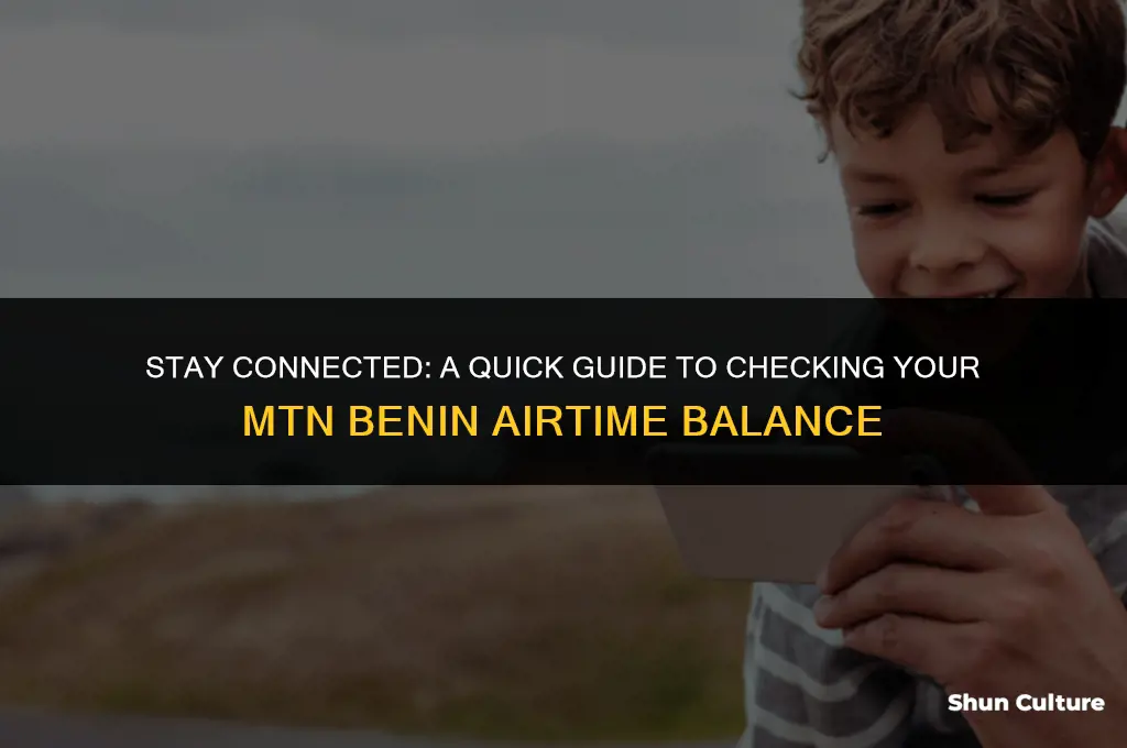 how to check airtime balance on mtn benin