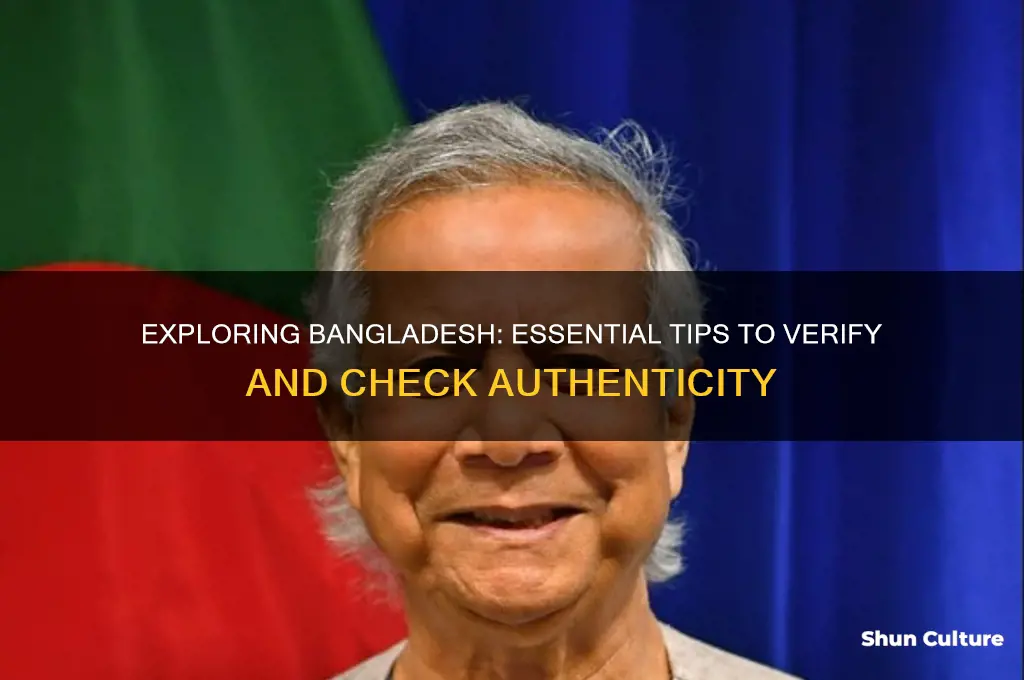 how to check bangladesh from