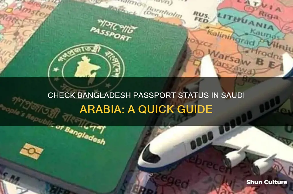 how to check bangladesh passport status in saudi arabia