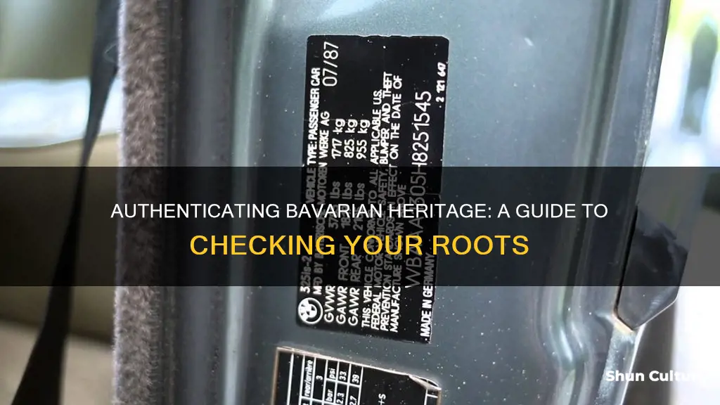 how to check bavarian