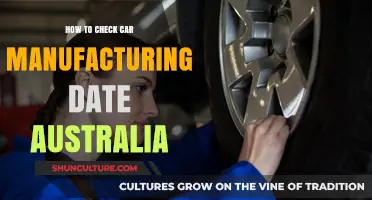 Car Manufacturing Date: A Quick Australian Guide