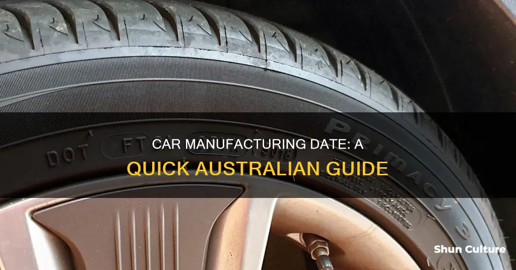 how to check car manufacturing date australia