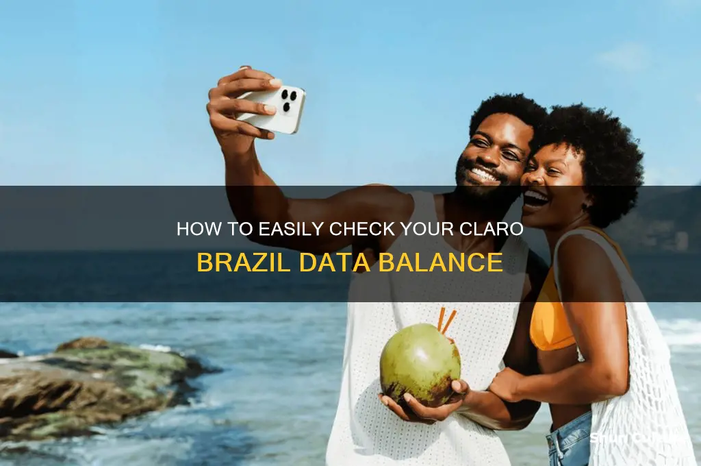 how to check claro brazil data balance