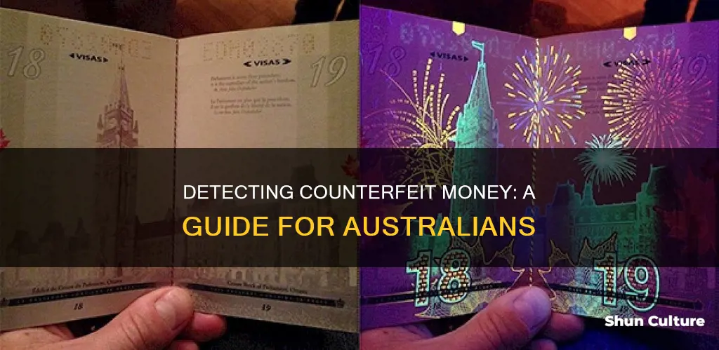 how to check counterfeit money australia
