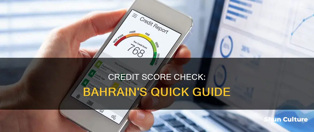 how to check credit score in bahrain