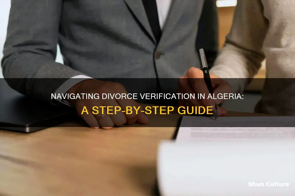 how to check divorce in algeria