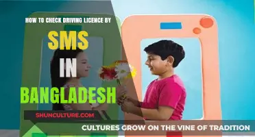Check Your Bangladesh Driving Licence via SMS: A Quick Guide