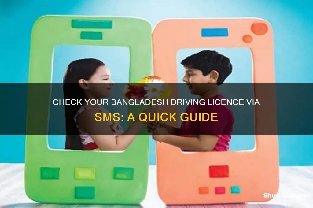 how to check driving licence by sms in bangladesh