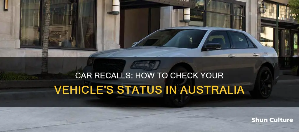 how to check if my car has a recall australia