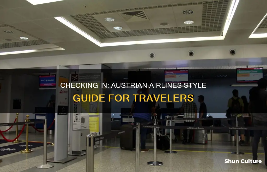how to check in austrian airlines