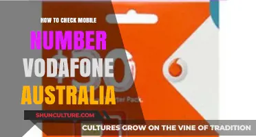 Checking Your Vodafone Australia Mobile Number
