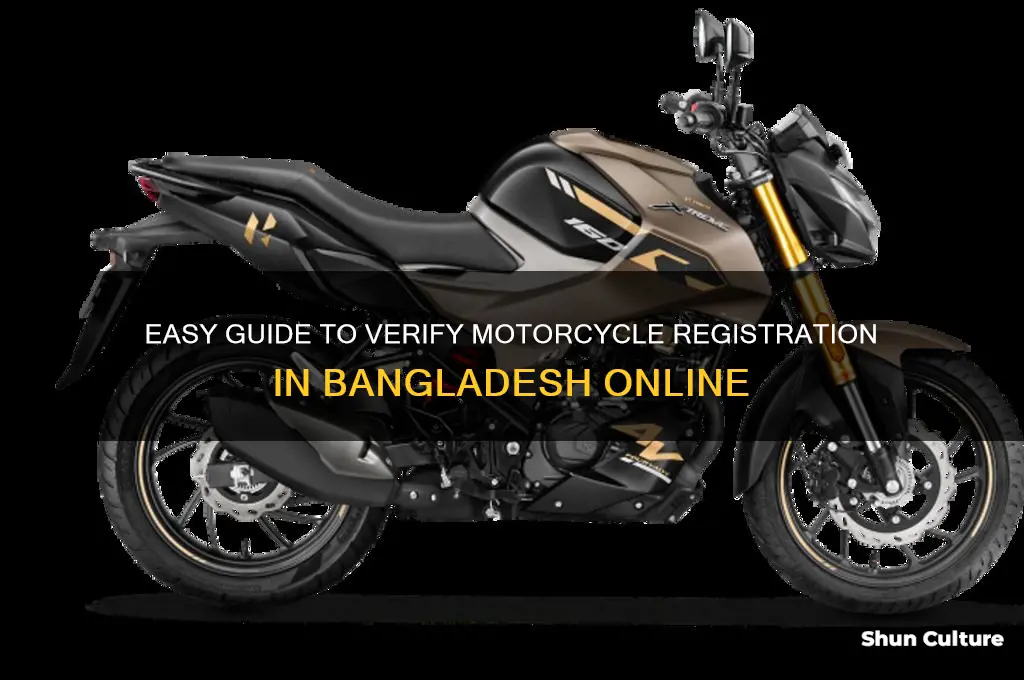 how to check motorcycle registration in bangladesh