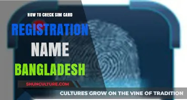 How to Verify Your SIM Card Registration Name in Bangladesh