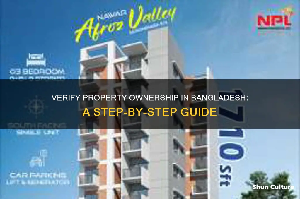 how to check the ownership of a property in bangladesh