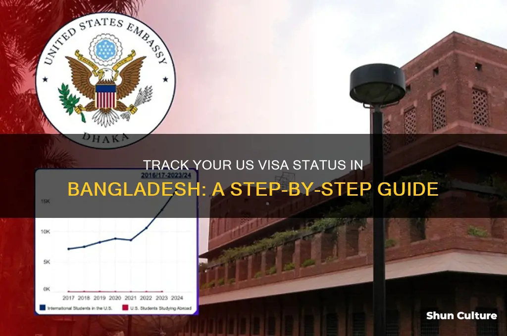 how to check us visa status bangladesh