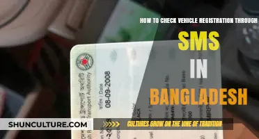Check Vehicle Registration via SMS in Bangladesh: A Quick Guide