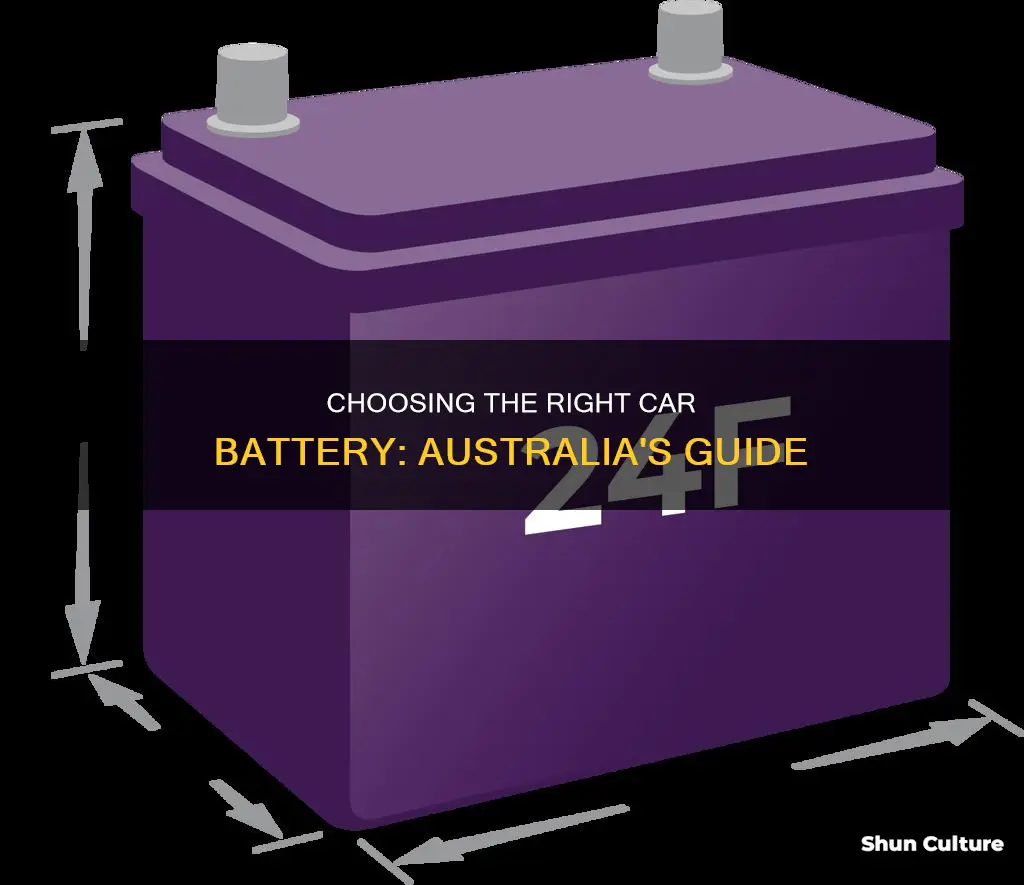how to choose a car battery australia