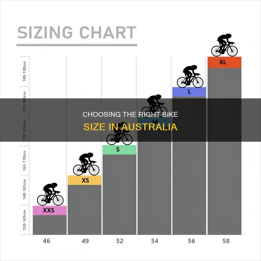 how to choose bike size australia