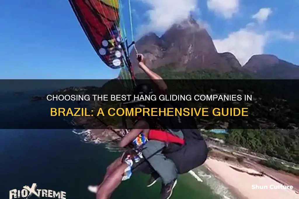how to choose hang gliding companies brazil