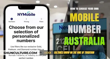 Selecting Your Mobile Number in Australia