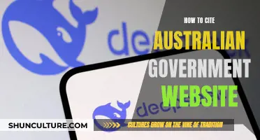Citing Australian Government Websites: A Quick Guide
