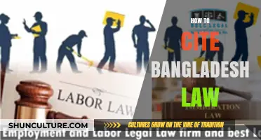 Mastering Legal Citations: A Guide to Citing Bangladesh Law Accurately