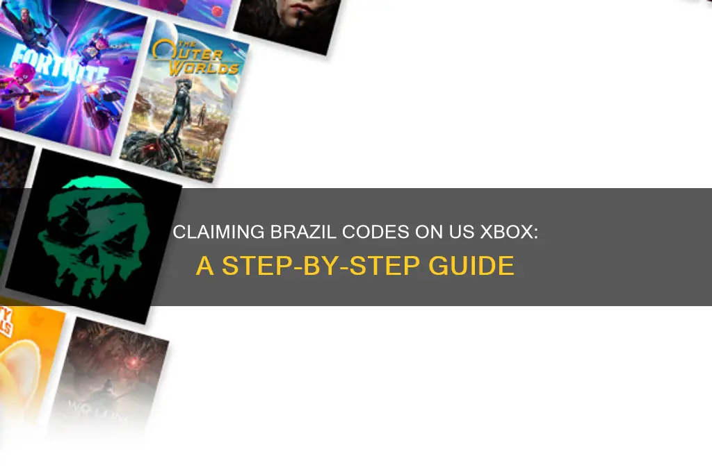 how to claim brazil codes in us xbox