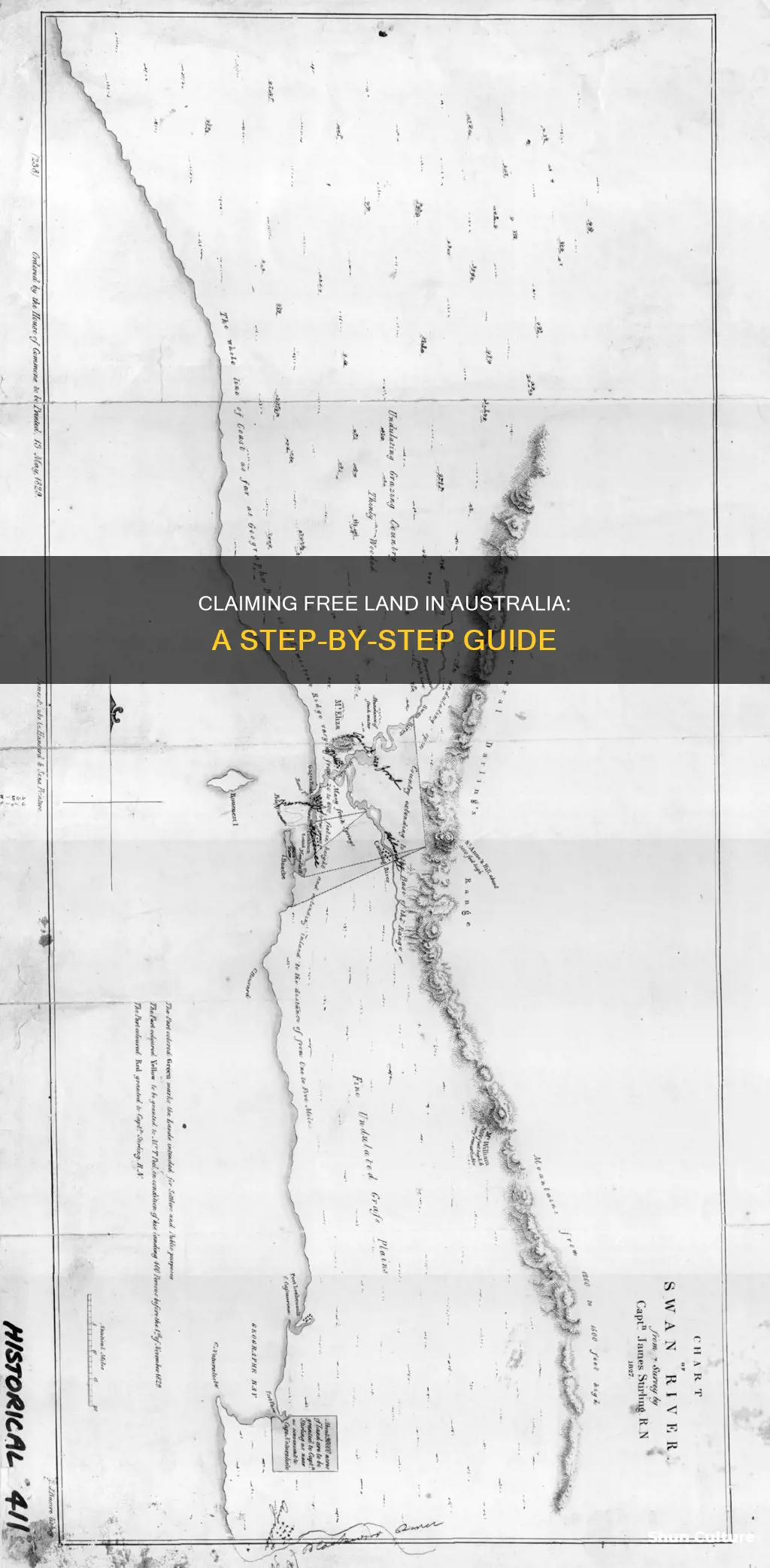 how to claim free land in australia