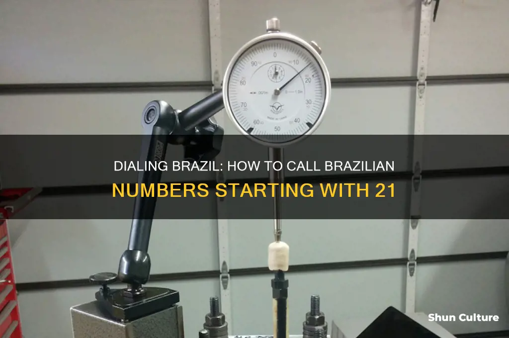 how to clal braziloan number starting in 21