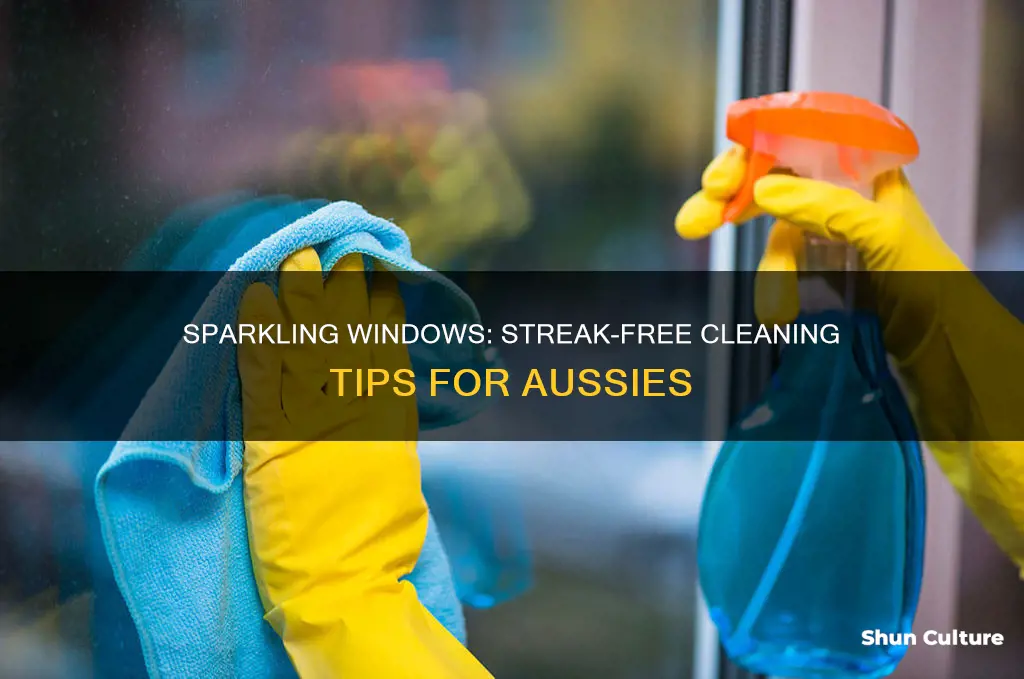 how to clean windows streak free australia