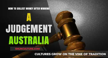 Collecting Money After Winning a Judgment in Australia