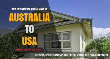 House Size Comparison: USA vs Australia