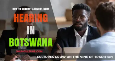 Conducting Disciplinary Hearings in Botswana: A Step-by-Step Guide