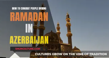 Congratulating People in Azerbaijan During Ramadan: A Guide