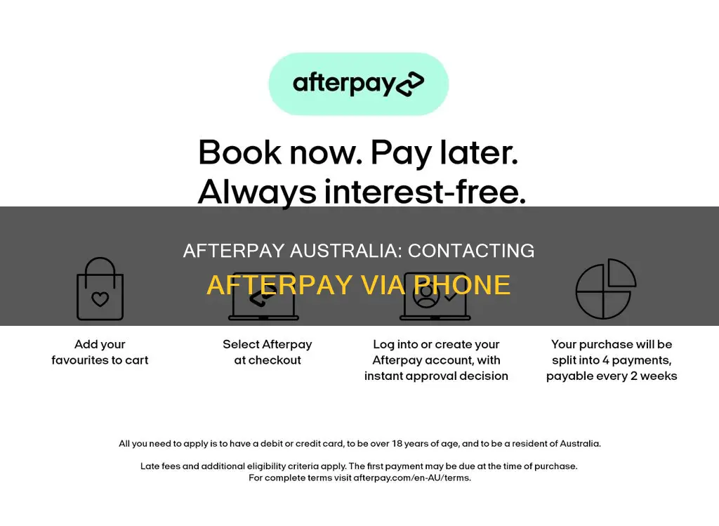 how to contact afterpay australia phone number