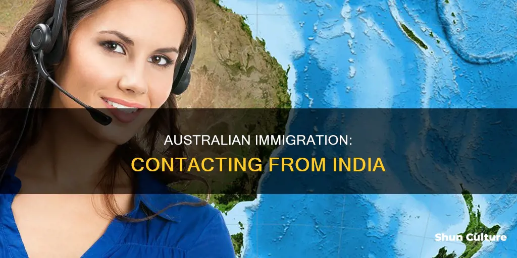 how to contact australian immigration from india