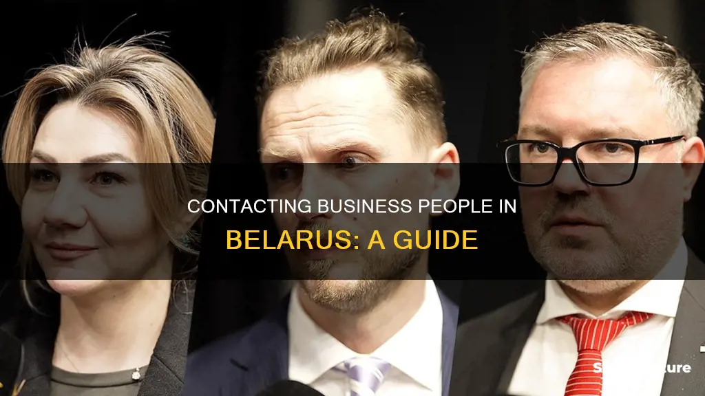 how to contact business people in belarus