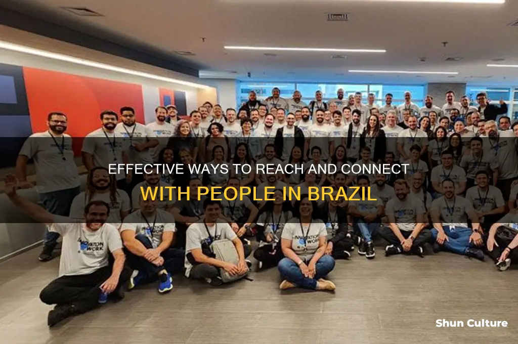 how to contact someone in brazil