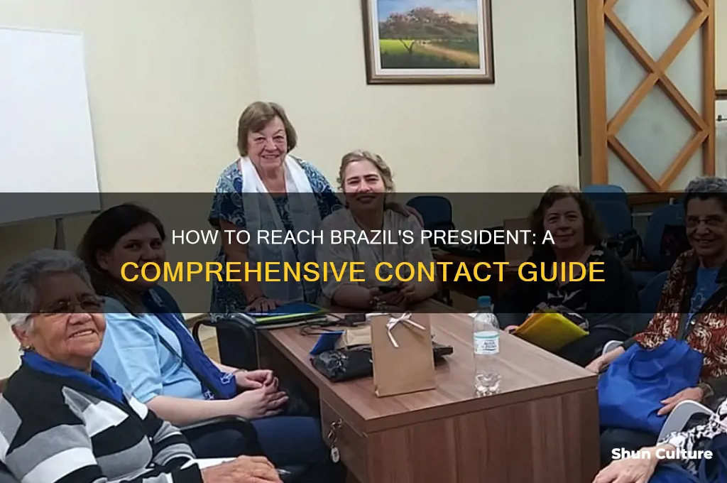 how to contact the president of brazil
