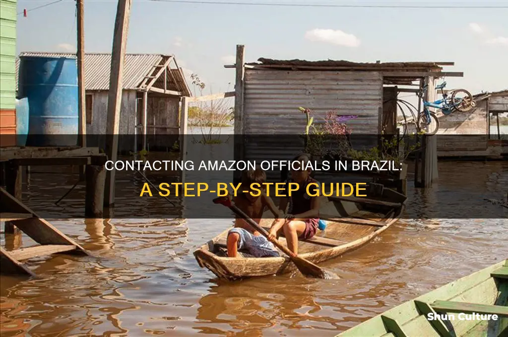 how to contaxt amazon officials in brazil