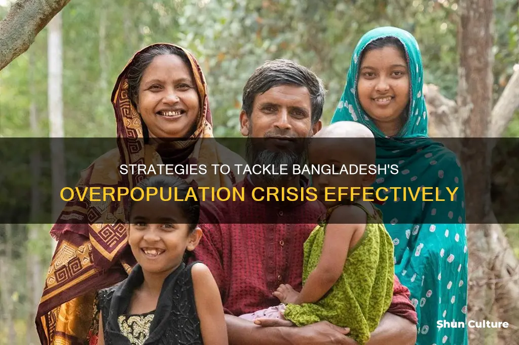 how to control overpopulation in bangladesh