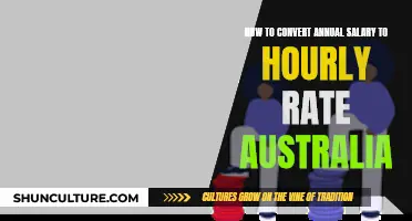 Calculating Your Hourly Wage: Annual Salary Conversion in Australia