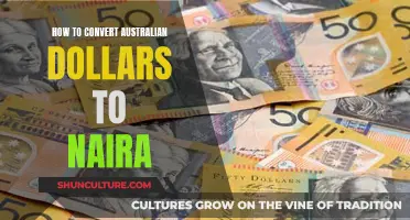 Converting Currency: Australian Dollars to Naira