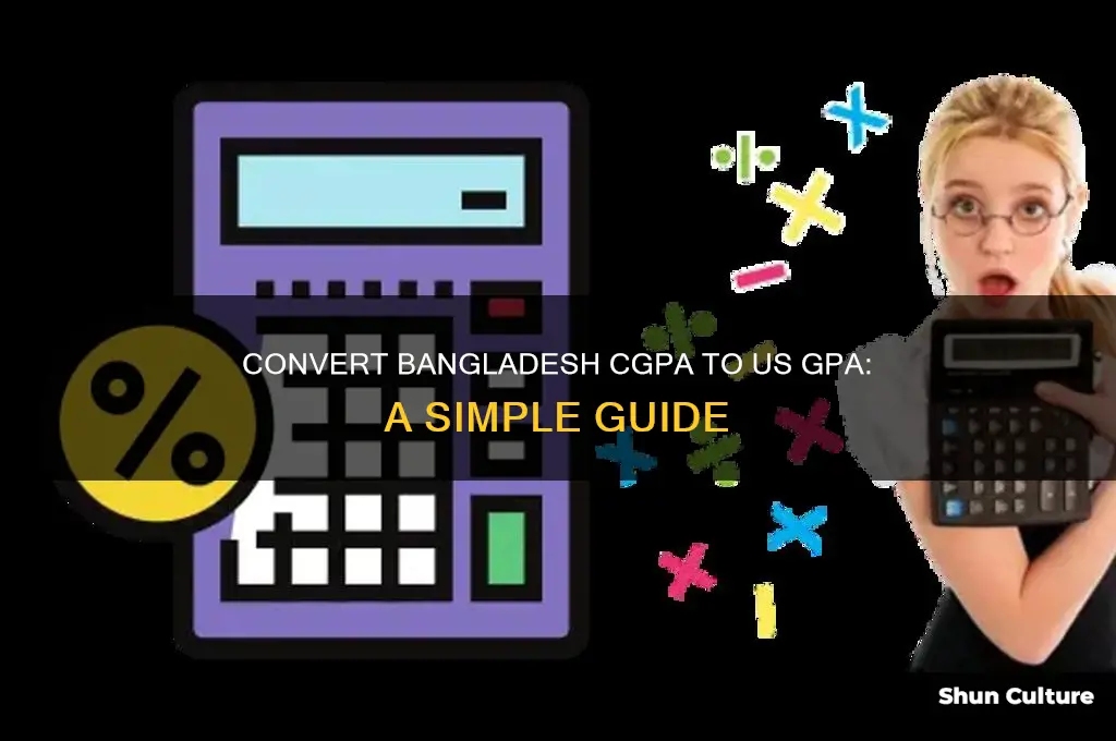 how to convert bangladesh cgpa into us gpa