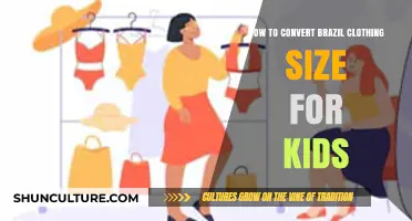 Kids' Brazil Clothing Size Conversion Guide: Easy Steps for Parents