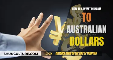 Converting Dirhams to Australian Dollars: A Simple Guide