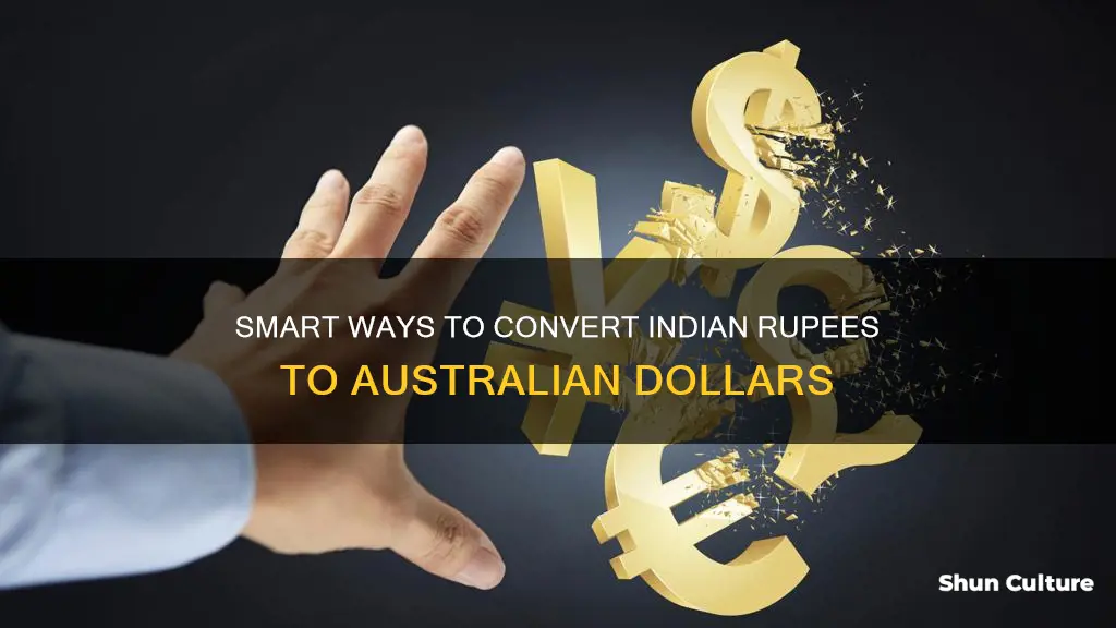 how to convert indian rupees into australian dollars